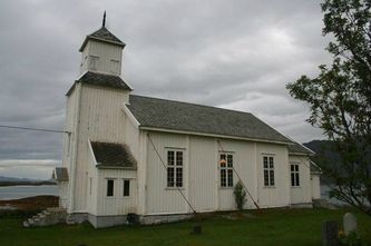 Gimsøy kirke fra 1876.