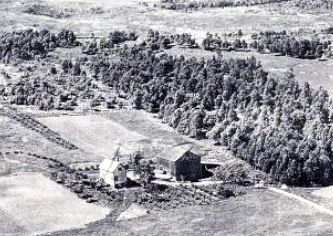 Signeshaugen, Haga i Skjold 1954. Kilde: Gards- og ættesoge Skjold I, s. 74 (utsnitt)