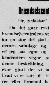 Gudbrandsdalens Folkeblad 16/11 1922